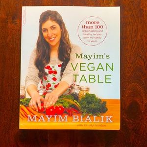Mayim’s Vegan Table cookbook